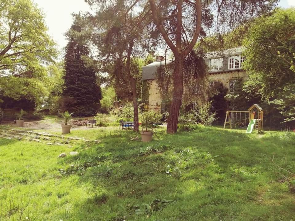 Hotel Manoir Du Tertre Au Coeur De La Foret De Broceliande Paimpont Exteriér fotografie