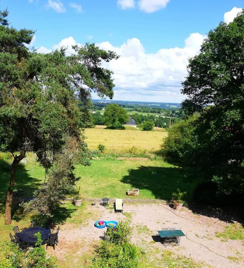 Hotel Manoir Du Tertre Au Coeur De La Foret De Broceliande Paimpont Exteriér fotografie