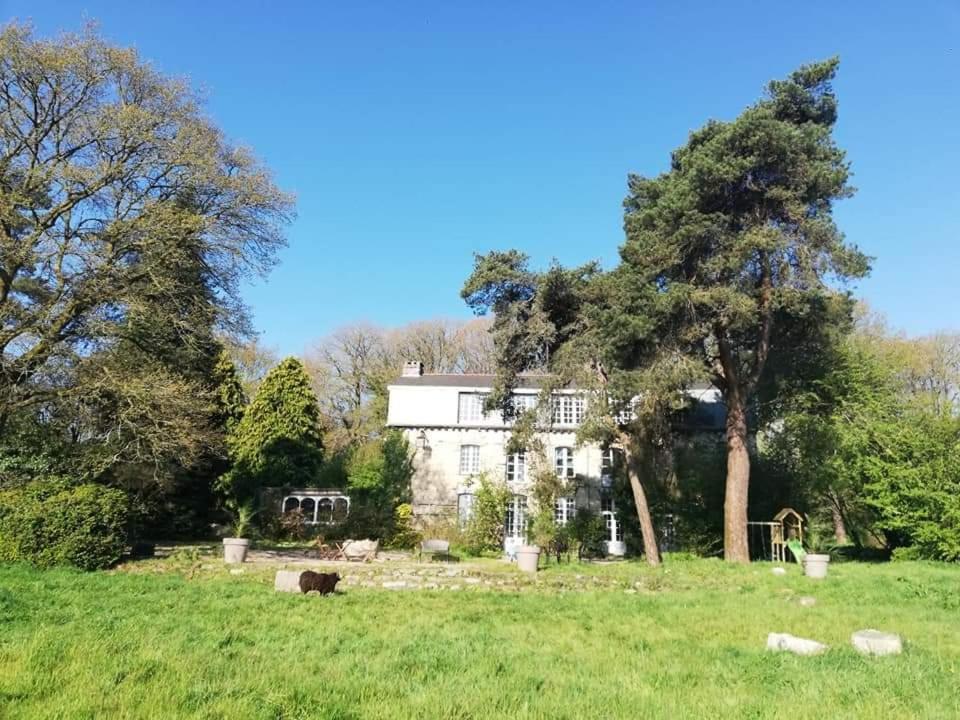 Hotel Manoir Du Tertre Au Coeur De La Foret De Broceliande Paimpont Exteriér fotografie